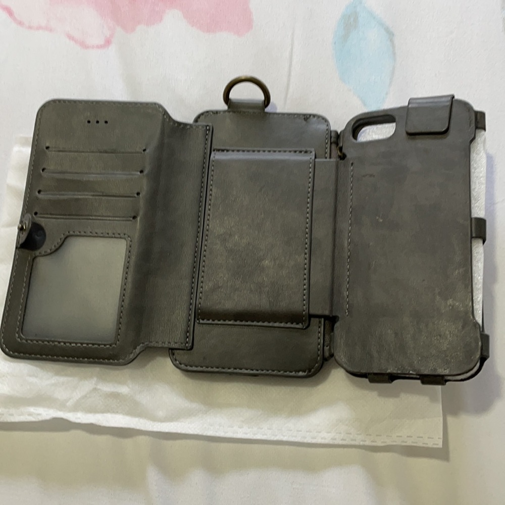 Floveme  7s iPhone leather cover and wallet